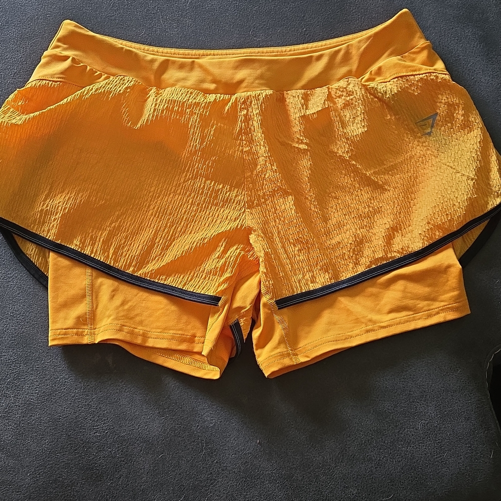 Women's Gymshark 2 In 1 Speed Up Athletic Shorts